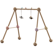 394 CB2 Plan Toys Wooden Baby Play Gym by Crate&kids