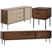 Chest of drawers, TV stand, bedside table La Redoute Noyeto
