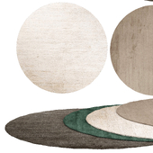 Oxwich round rugs