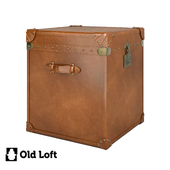 OM Chest Zorro Cow Leather and Canvas