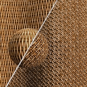 Woven bamboo & rattan cane material -vol.02