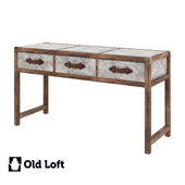 OM Console Country Style Antique Wood
