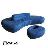 OM Sofa and pouffe BOW