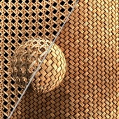 Woven bamboo & rattan cane material -vol.04