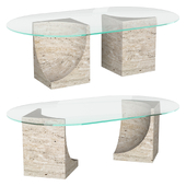 Collector EDGE CENTER TABLE (OVAL) / Dining table