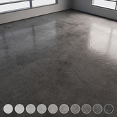 Self-leveling concrete floor No. 29