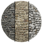 FB732 RIDGE CUT stone | 3MAT | 4k | seamless | PBR
