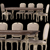 roberto giovannini dining table and chair art 1351