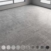 Self-leveling concrete floor No. 31
