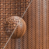 Woven bamboo & rattan cane material -vol.05