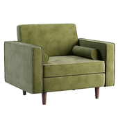 Geo Upholstered Armchair