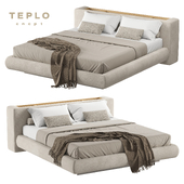 Кровать  с постельным бельём TEPLO CNCPT T1 a
