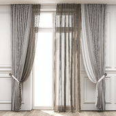Curtains with balcony doors 512