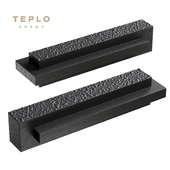 Wooden furniture handle R1 by Teplo cncpt