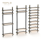 Shelving, wardrobe (3 modules) Teplo cncpt