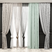 Curtains with moldings 514C