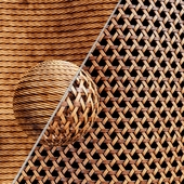 Woven bamboo & rattan cane material -vol.08