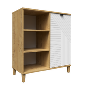 Real Mebel Chest of drawers with open shelves "Rotterdam"