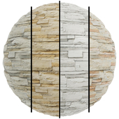 FB761 Natural Stone Wall Sample | 4MAT | 4K | seamless | PBR