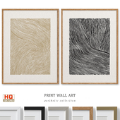 Minimalist Accent Abstract Wall Art P-651