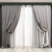 Curtains with moldings 517C
