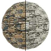 FB762 Layered Stone | 2MAT | 4K | seamless | PBR