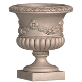 Classic vase for facade decoration Casa Padrino.Classic outdoor Vase Flowerpot Urn
