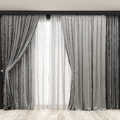 Curtains with moldings 522C