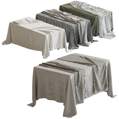 Tablecloth on a rectangular table 74