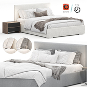 Camille bed by Lema