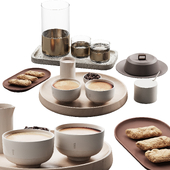 432 eat and drinks decor set 10 coffee & water carafe kit serving 01