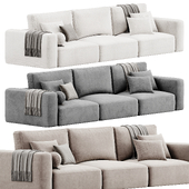Lionel Three Seater Sofa By Weilai Concept
