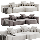 Pontone Sectional Sofa By Property Furniture