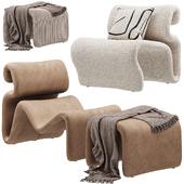 Artilleriet - Etcetera Lounge, Easy Chair and Footstool