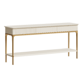 OM Console with shelf GOLD