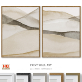 Accent Watercolor Abstract Wall Art P-658