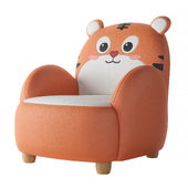 Children Armchair Tiger Shape by LINSY KIDS