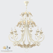 Chandelier RS108/12 "Matilda" with crystal, 12xE14 60W D90*H90cm