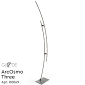 ArcOsmo Three floor lamp from GLODE
