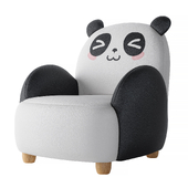 Children Armchair Panda Shape by LINSY KIDS
