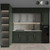 Neoclassical Kitchen 165 (3 Color)