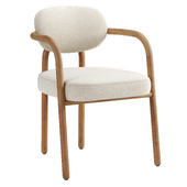 Melqui Chair with armrests. Kave Home