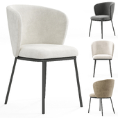 Soft Boucle Dining Armchair