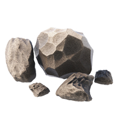 Set of decorative stones