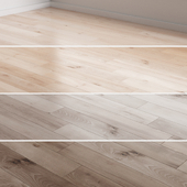 Oak Flooring 4 цвета 5 видов укладки 15