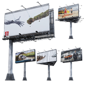 Low poly billboards