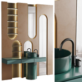 Bathroom furniture by Fauset Omnires Y set 73