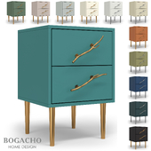 Cabinet Art Color matte with 2 drawers Style