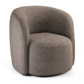 Armchair Manic Textile Brown