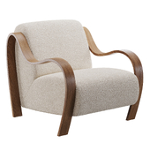 Crate and Barrel Bisou accent chair